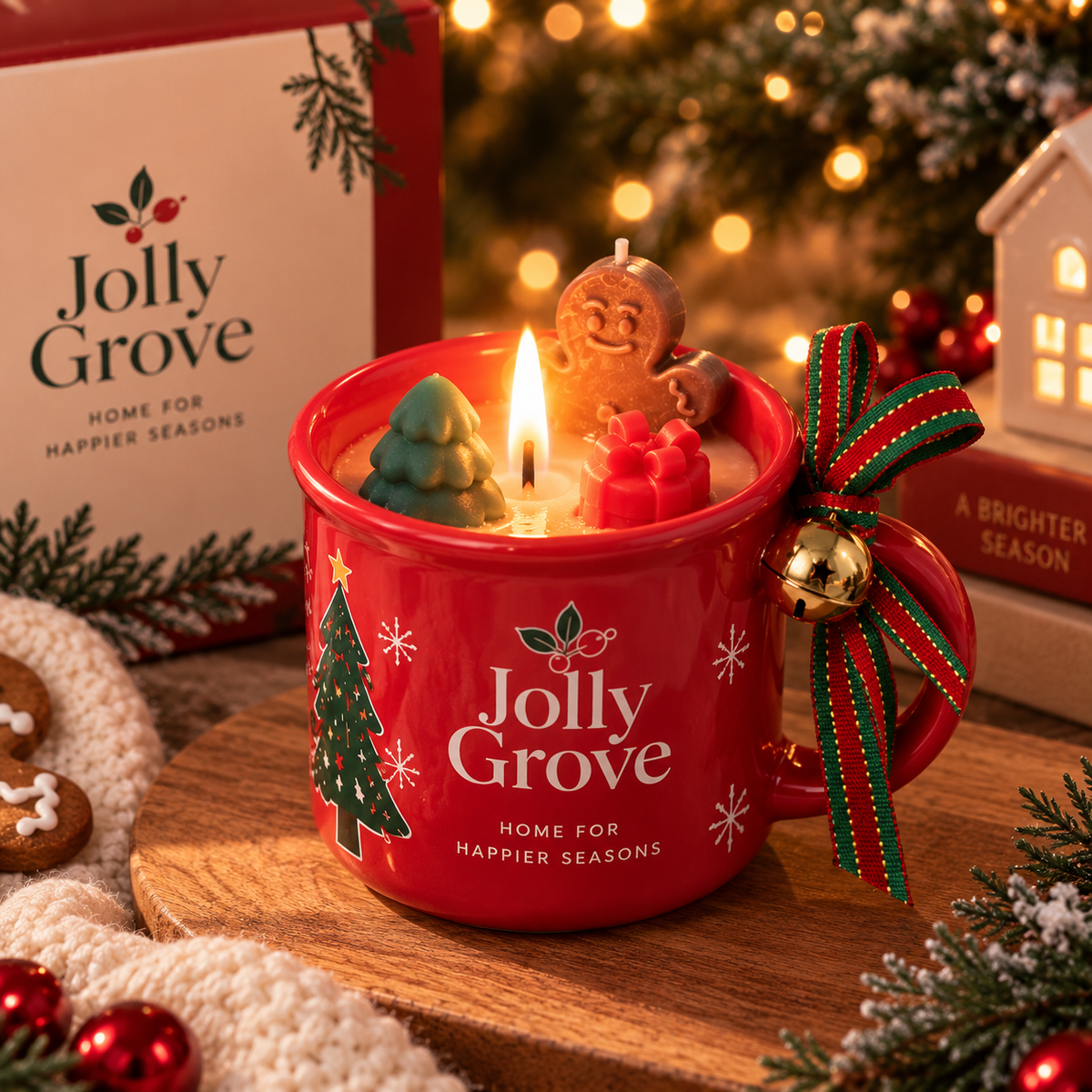 Christmas Candle Mug